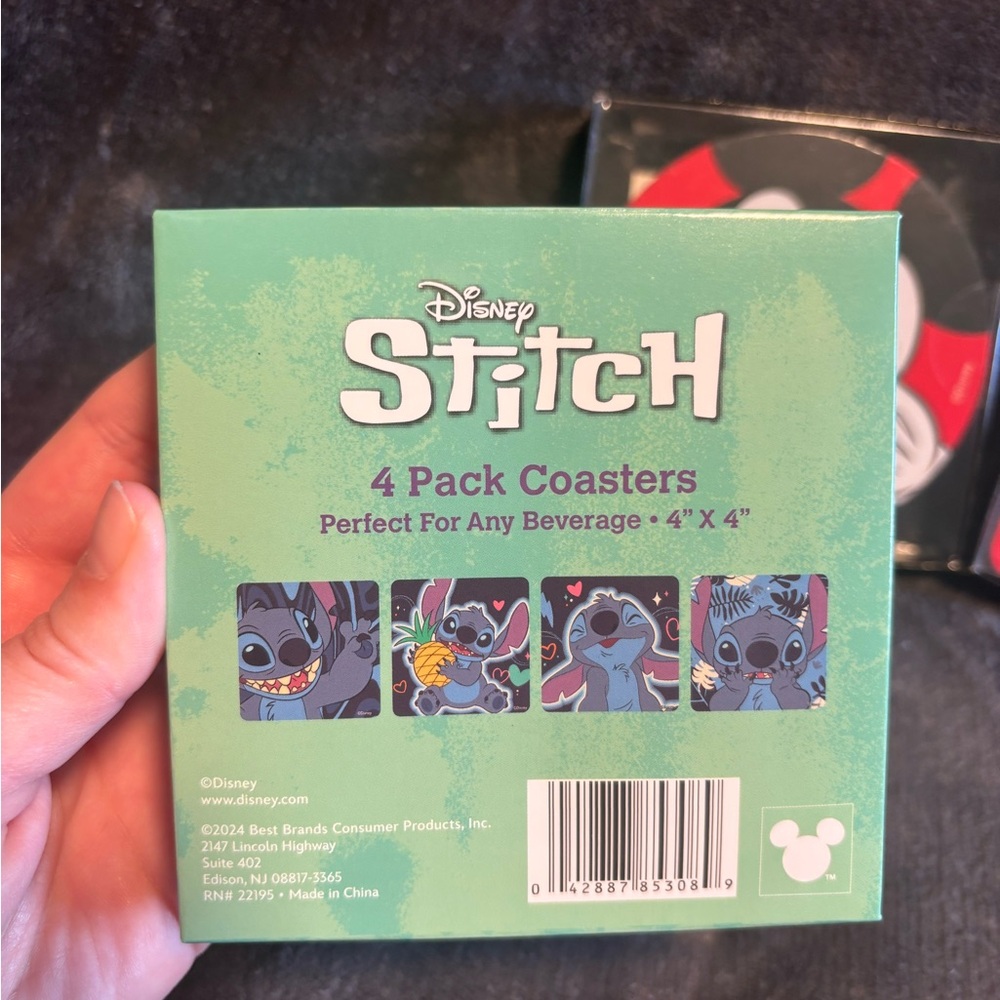 Disney Character Coasters Set - Picture 3 of 7